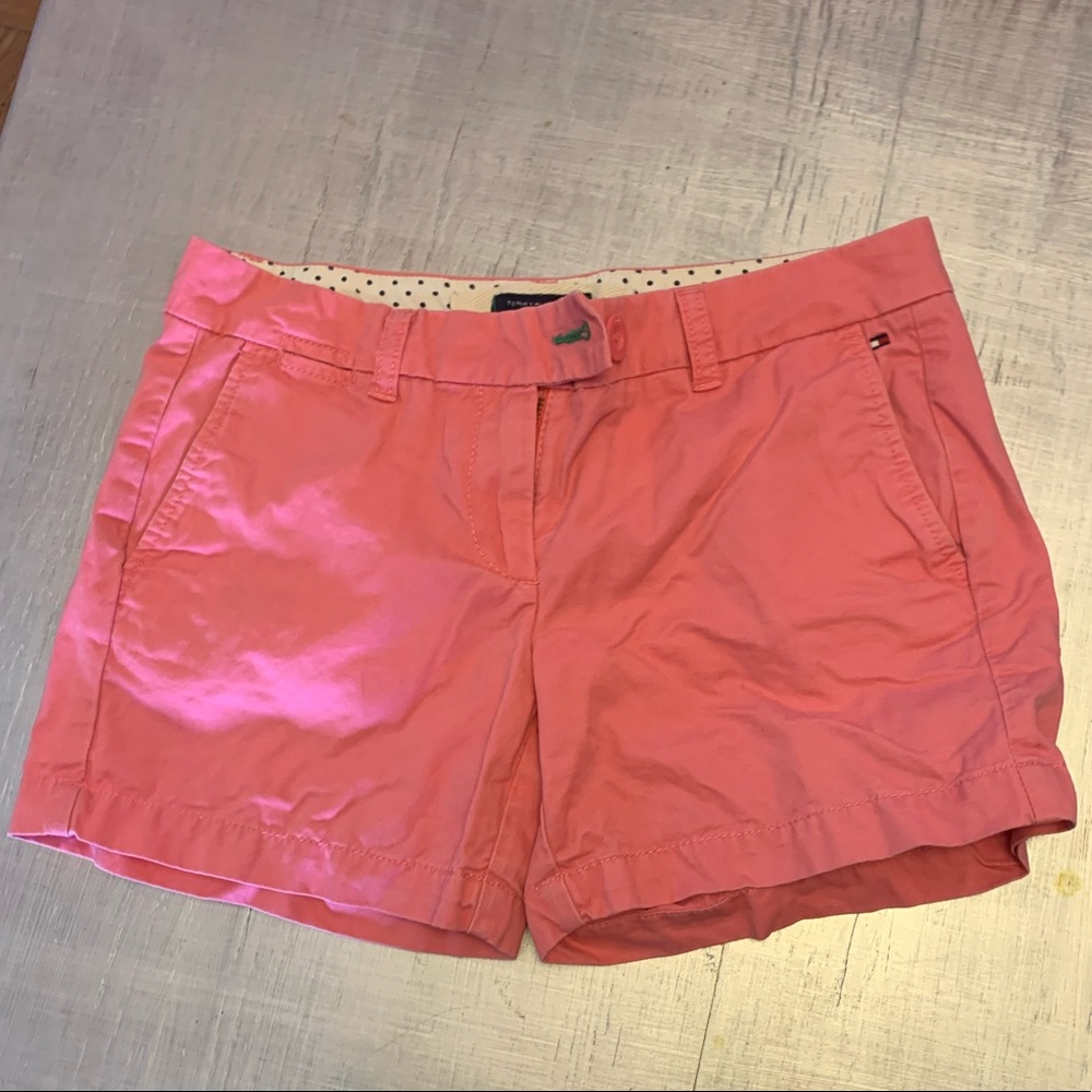 Tommy Hilfiger pink shorts